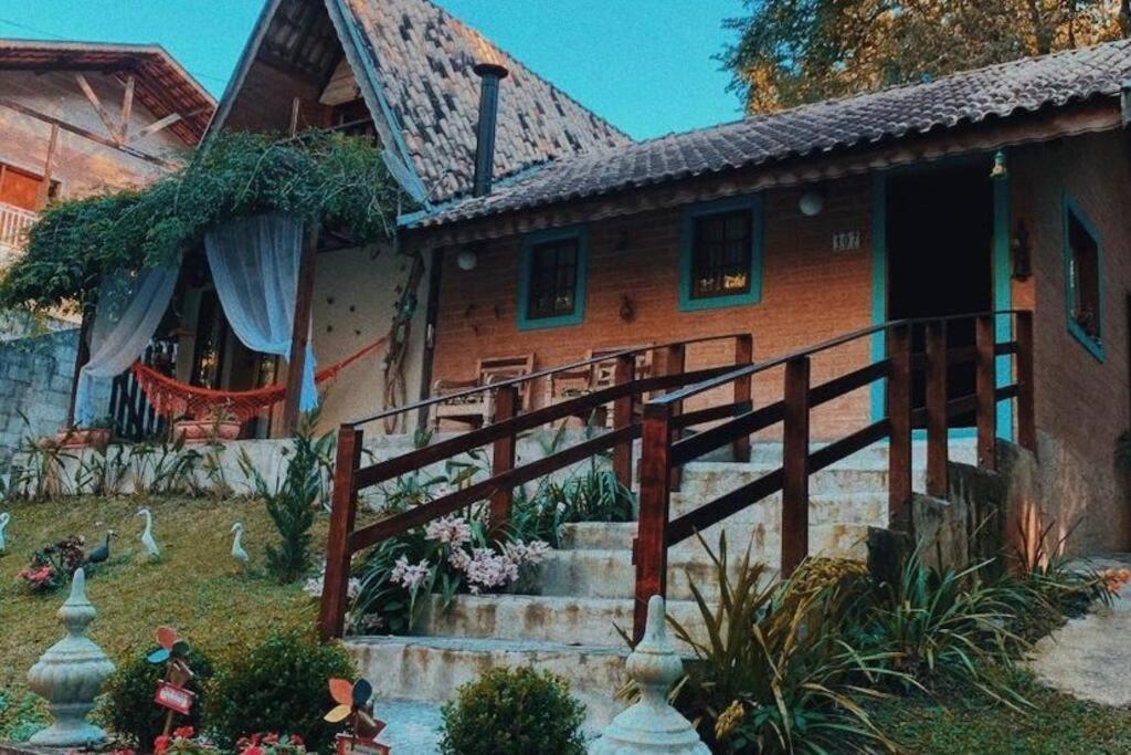 Casa Aconchegante Na Serra. Santo Antônio do Pinhal Extérieur photo